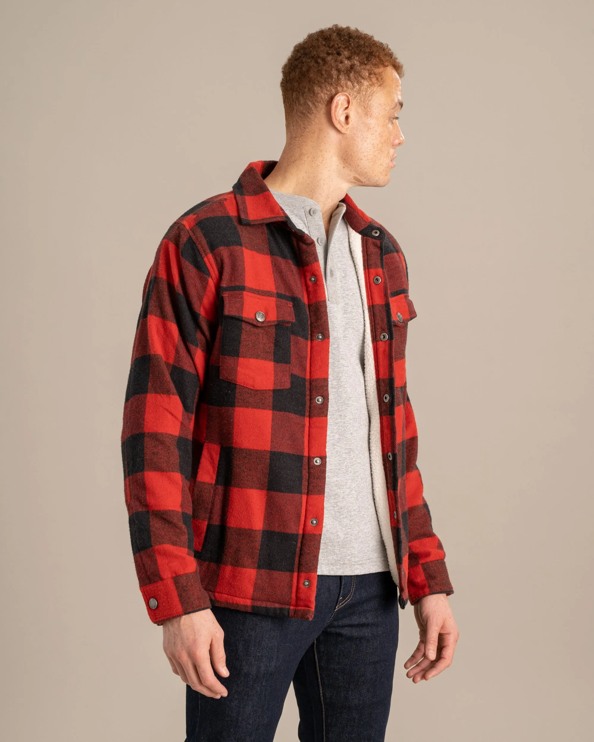 The Recycled Sherpa-Lined Responsible Flannel