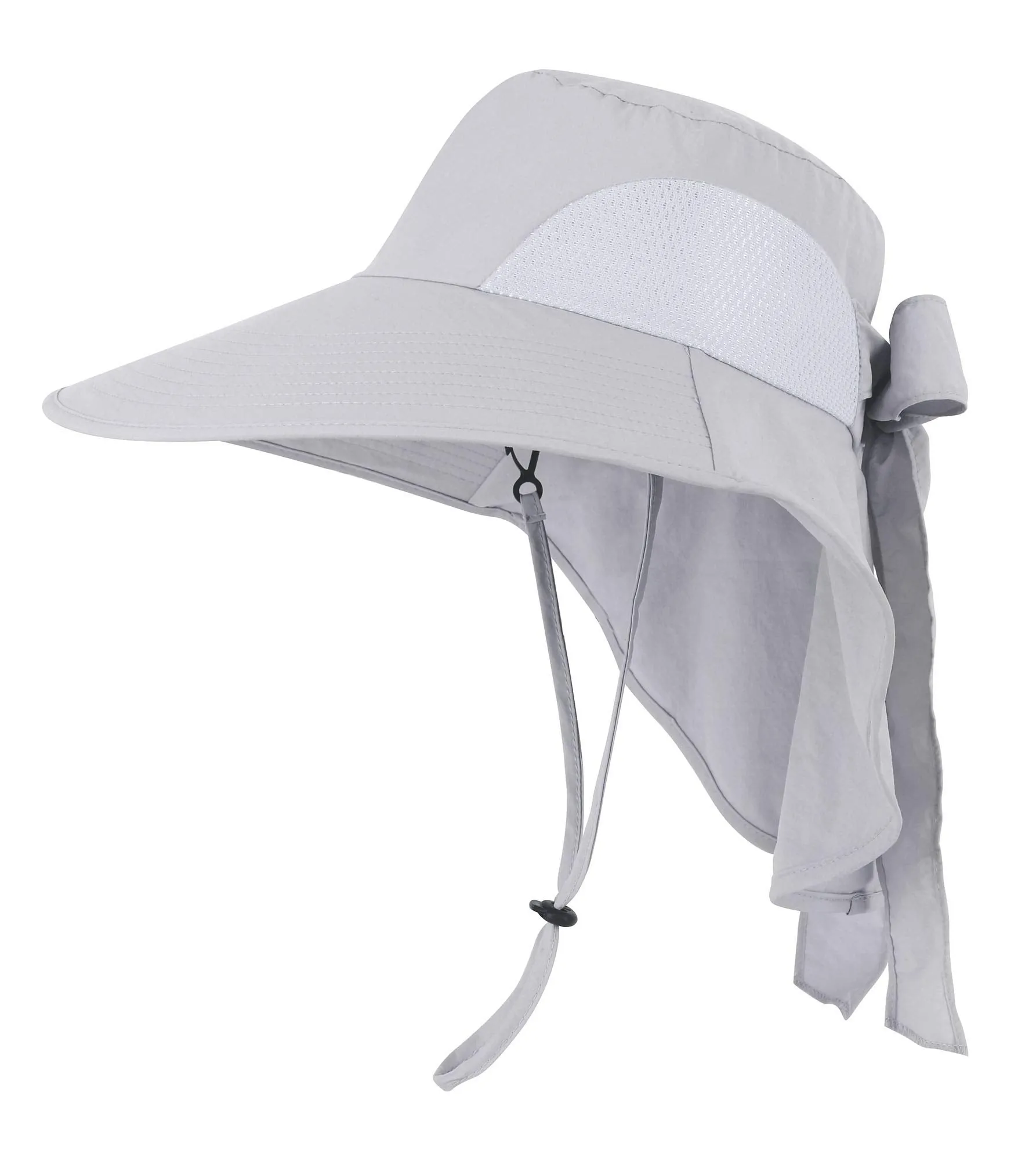 UPF 50  Wide Brim Gardening Hat with Neck Flap