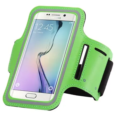 Women Men Waterproof Running Sport Arm Band Leather Case Universal Phone Bag Case For iPhone 6 7 5 5S Fashion Mobile Phone Band