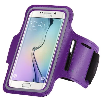 Women Men Waterproof Running Sport Arm Band Leather Case Universal Phone Bag Case For iPhone 6 7 5 5S Fashion Mobile Phone Band